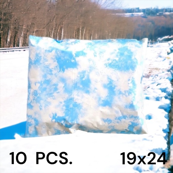 10 19X24 Poly Mailers Cloud Tye Dye Shipping Envelopes PRICE IS FIRM - Picture 3 of 6